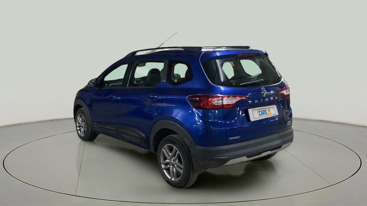 2021 Renault TRIBER RXZ AMT, Petrol, Automatic, 10,795 km, Left Back Diagonal