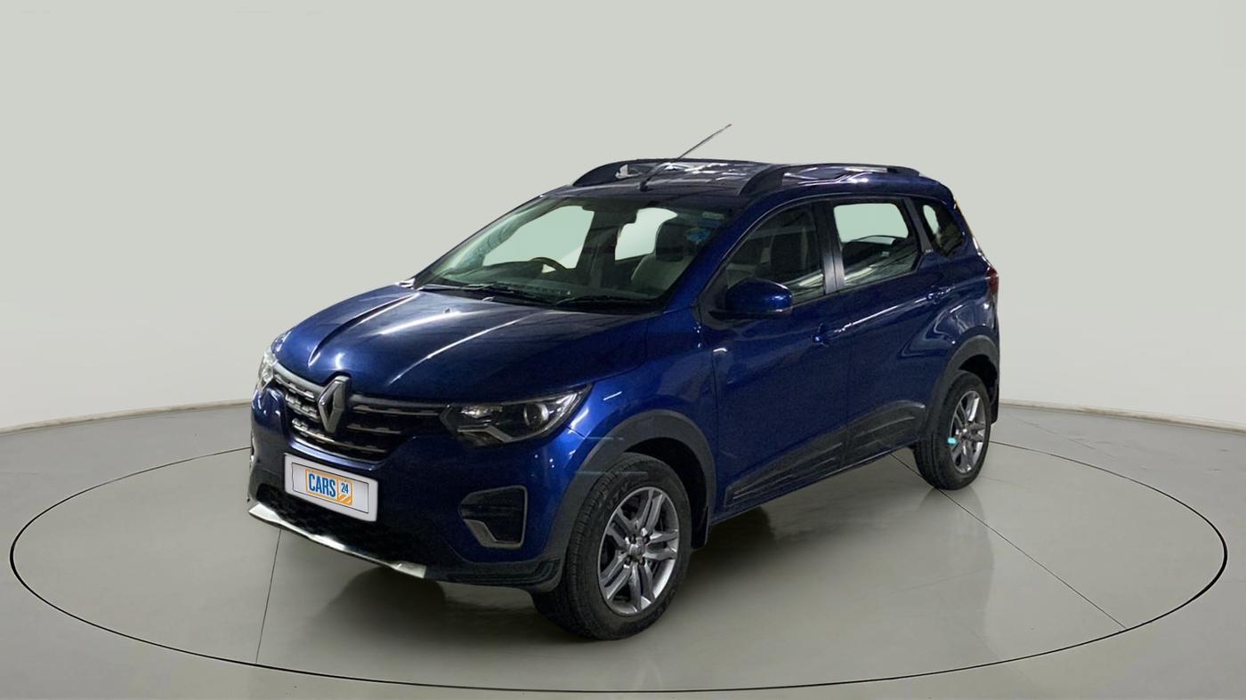 2021 Renault TRIBER RXZ AMT, Petrol, Automatic, 10,795 km, Left Front Diagonal