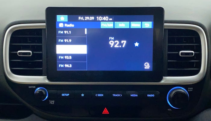 2021 Hyundai VENUE S+ 1.2, Petrol, Manual, 12,901 km, Infotainment System