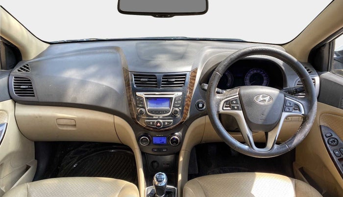 2012 Hyundai Verna FLUIDIC 1.6 CRDI SX, Diesel, Manual, 93,863 km, Dashboard