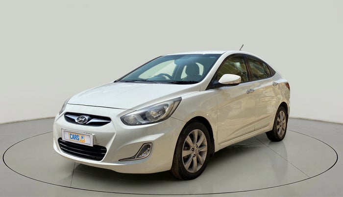 2012 Hyundai Verna FLUIDIC 1.6 CRDI SX, Diesel, Manual, 93,863 km, Left Front Diagonal