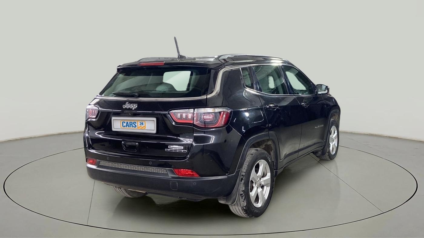 2020 Jeep Compass LONGITUDE PLUS 2.0 DIESEL, Diesel, Manual, 36,883 km, Right Back Diagonal