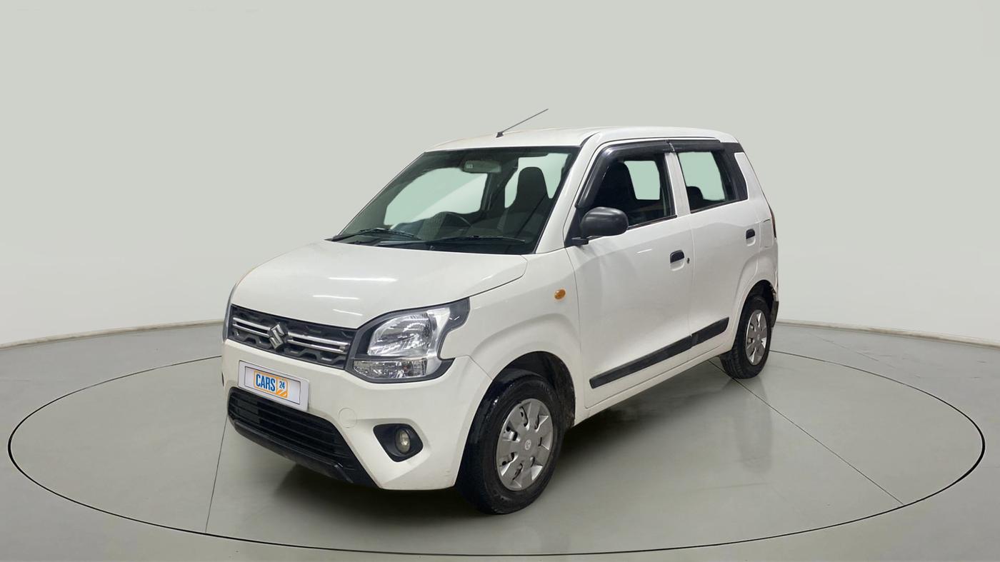 2021 Maruti New Wagon-R LXI CNG (O) 1.0, CNG, Manual, 73,611 km, Left Front Diagonal