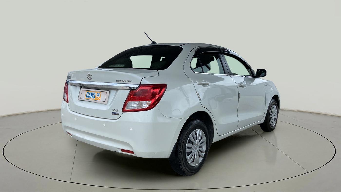 2017 Maruti Dzire VXI AMT, Petrol, Automatic, 33,550 km, Right Back Diagonal