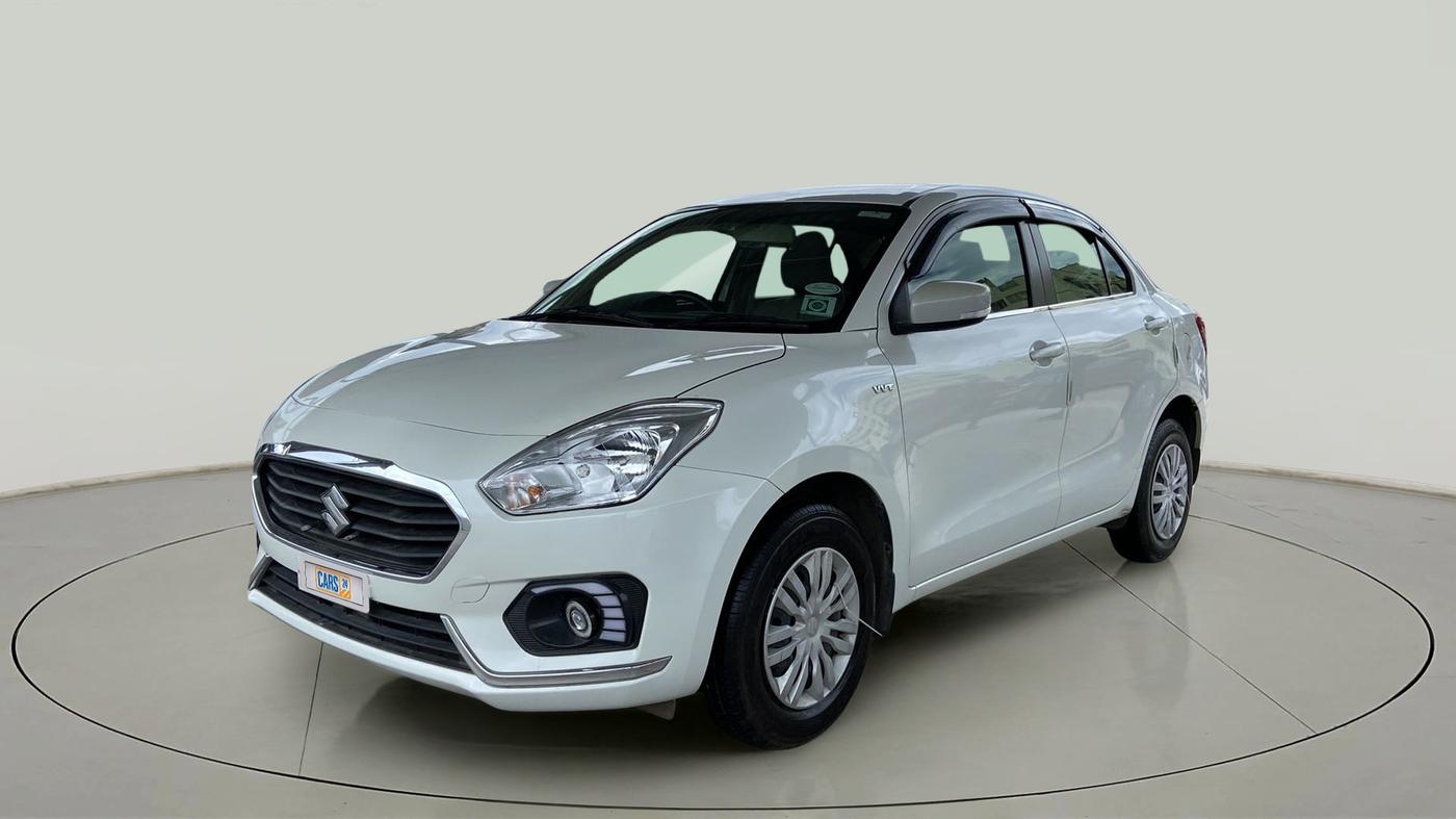2017 Maruti Dzire VXI AMT, Petrol, Automatic, 33,550 km, Left Front Diagonal
