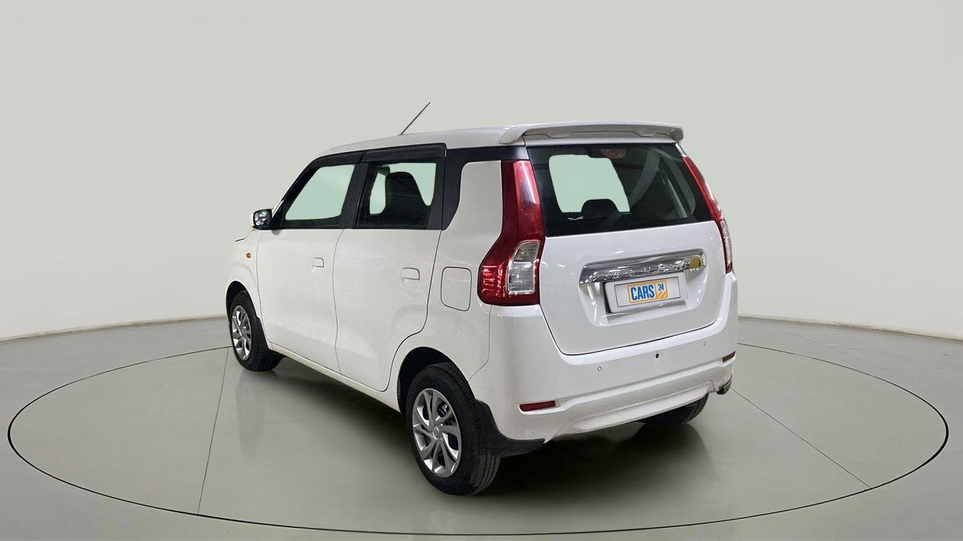 2021 Maruti New Wagon-R VXI 1.2, Petrol, Manual, 5,022 km, Left Back Diagonal