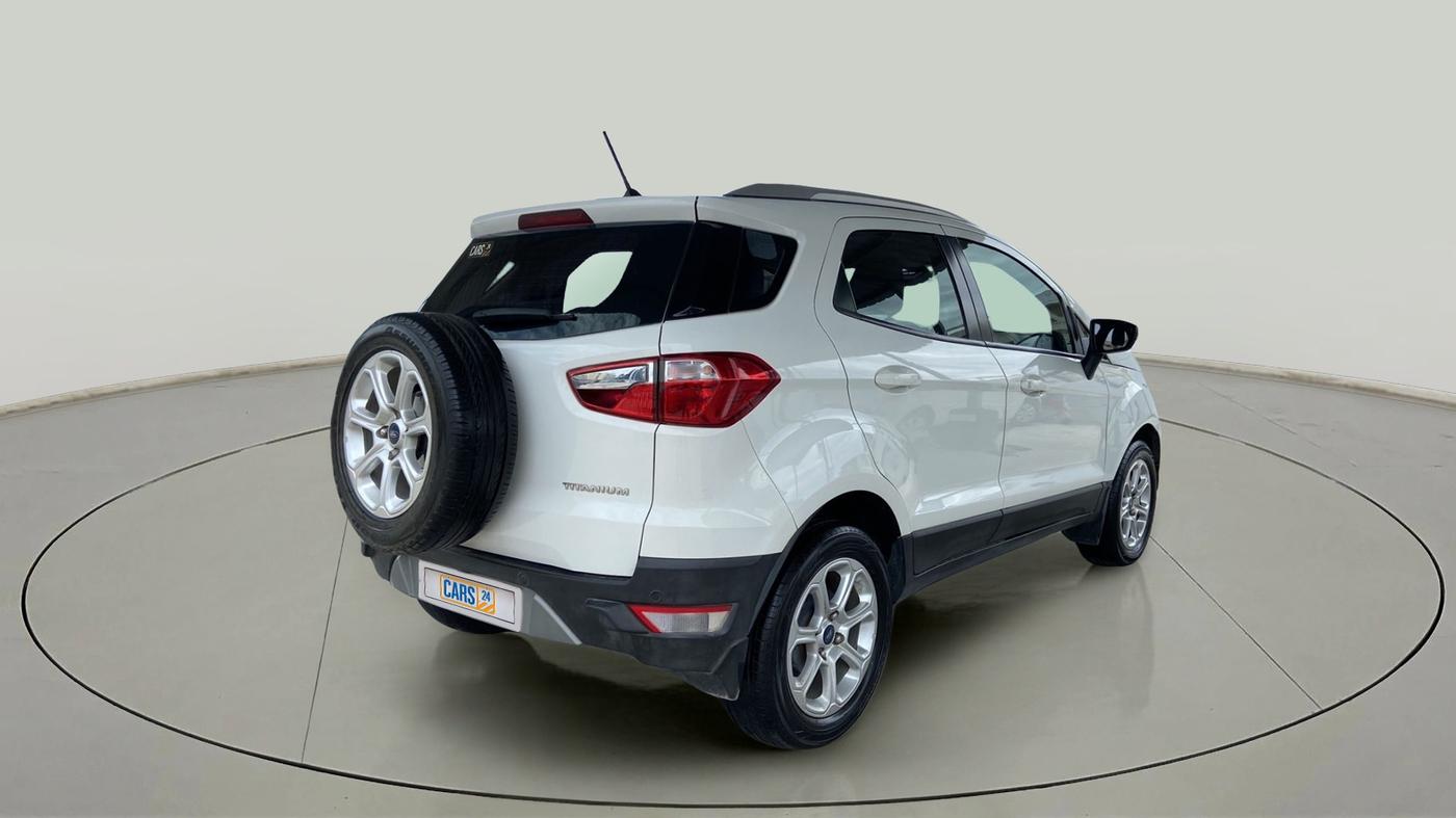 2018 Ford Ecosport TITANIUM + 1.5L PETROL AT, Petrol, Automatic, 58,620 km, Right Back Diagonal