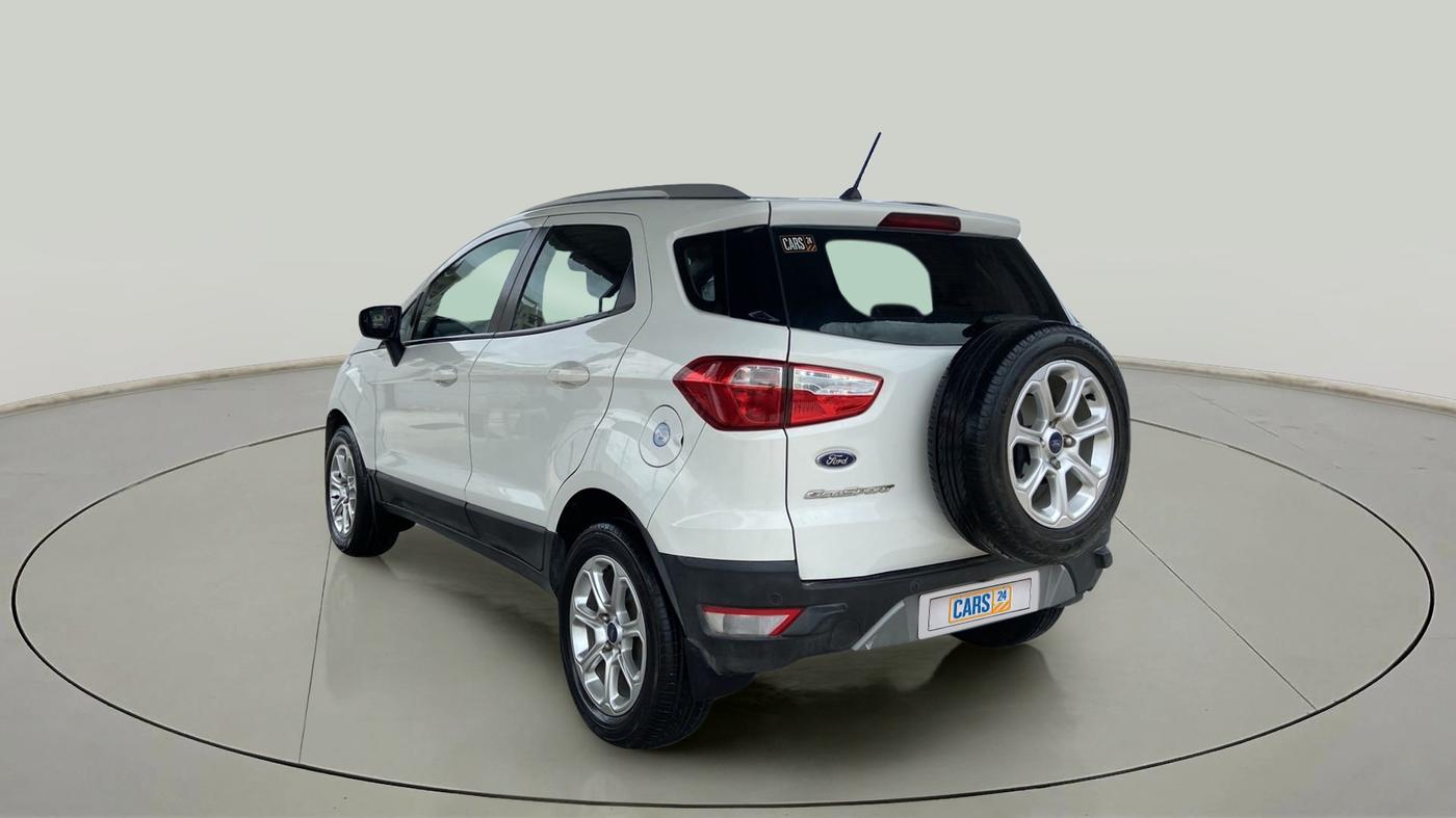 2018 Ford Ecosport TITANIUM + 1.5L PETROL AT, Petrol, Automatic, 58,620 km, Left Back Diagonal