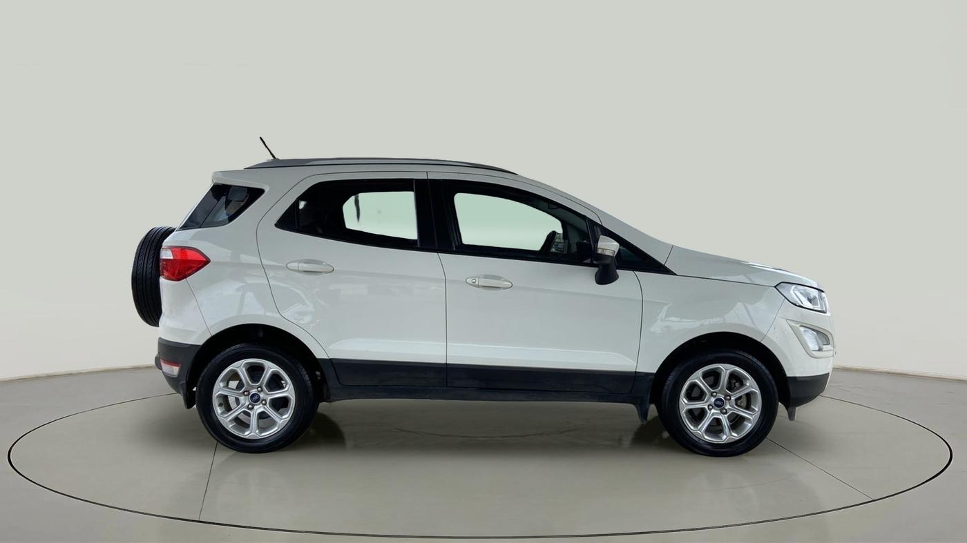 2018 Ford Ecosport TITANIUM + 1.5L PETROL AT, Petrol, Automatic, 58,620 km, Right Side View