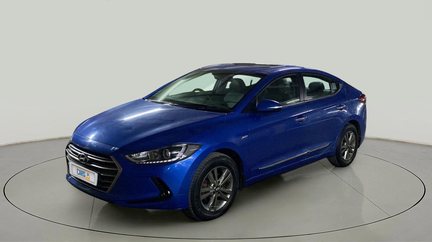 2018 Hyundai New Elantra 1.6 SX (O) AT DIESEL, Diesel, Automatic, 48,716 km, Left Front Diagonal
