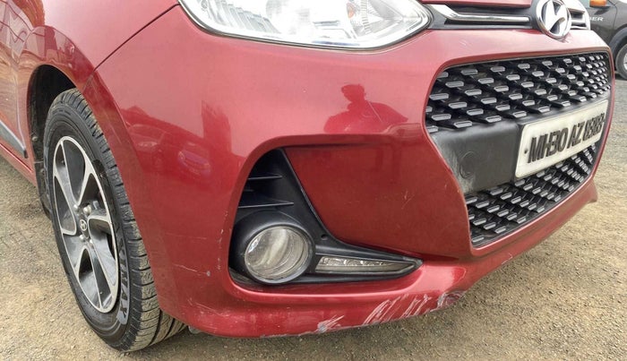 2018 Hyundai Grand i10 ASTA 1.2 KAPPA VTVT, Petrol, Manual, 25,863 km, Front bumper - Minor scratches