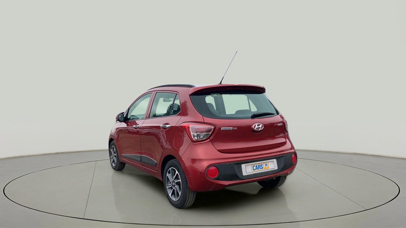 2018 Hyundai Grand i10 ASTA 1.2 KAPPA VTVT, Petrol, Manual, 25,863 km, Left Back Diagonal