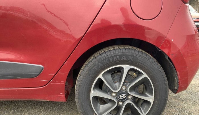 2018 Hyundai Grand i10 ASTA 1.2 KAPPA VTVT, Petrol, Manual, 25,863 km, Left quarter panel - Minor scratches