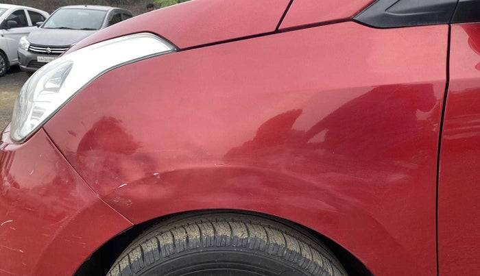 2018 Hyundai Grand i10 ASTA 1.2 KAPPA VTVT, Petrol, Manual, 25,863 km, Left fender - Slightly dented