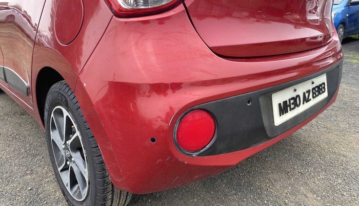 2018 Hyundai Grand i10 ASTA 1.2 KAPPA VTVT, Petrol, Manual, 25,863 km, Rear bumper - Minor scratches