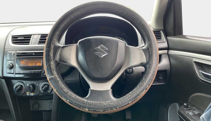 2015 Maruti Swift VXI, Petrol, Manual, 88,933 km, Steering Wheel Close Up