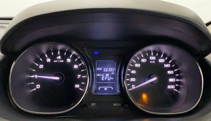 2018 Tata Tiago XZ PETROL, Petrol, Manual, 56,337 km, Odometer Image