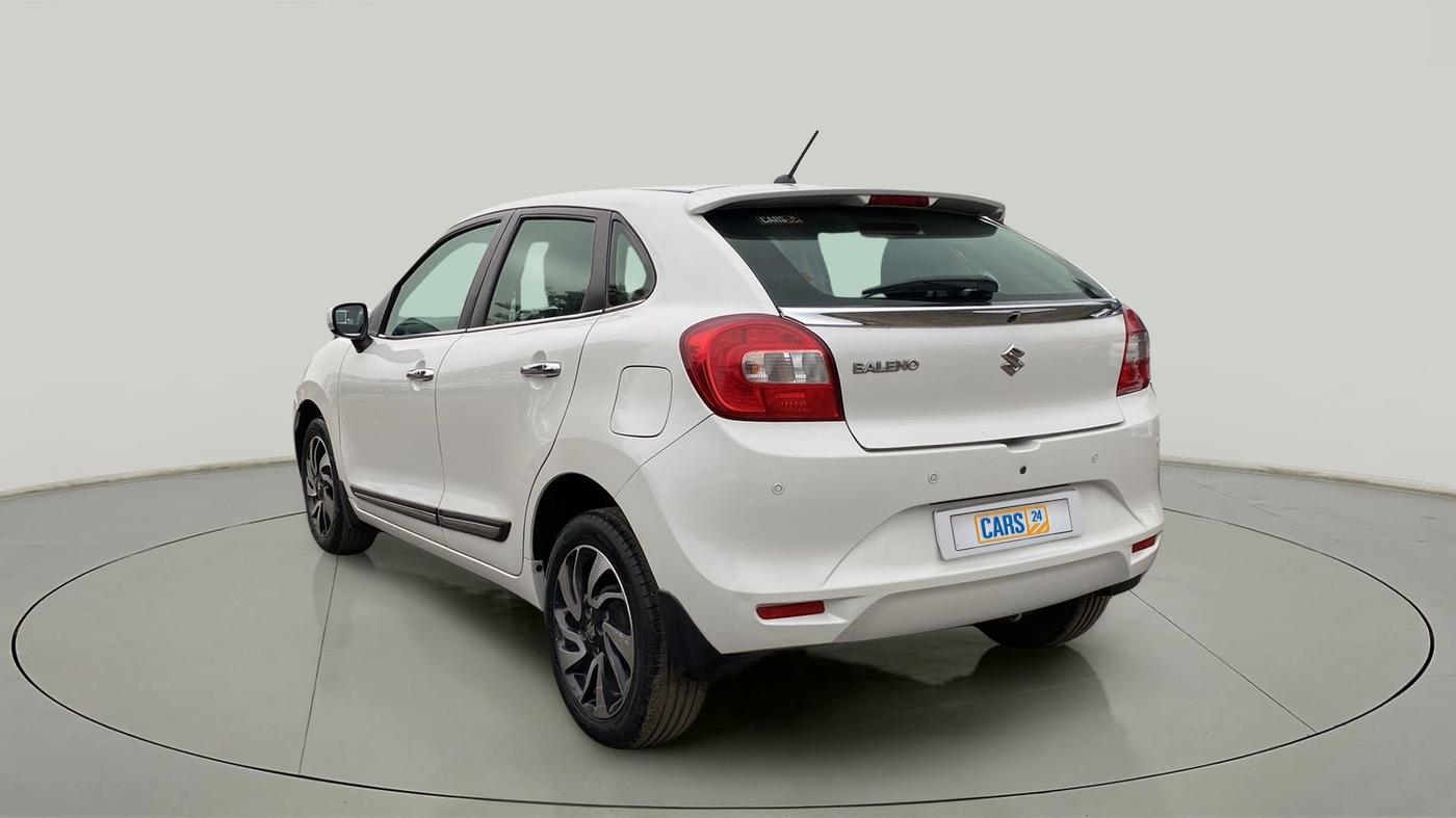 2019 Maruti Baleno ZETA CVT PETROL 1.2, Petrol, Automatic, 24,696 km, Left Back Diagonal