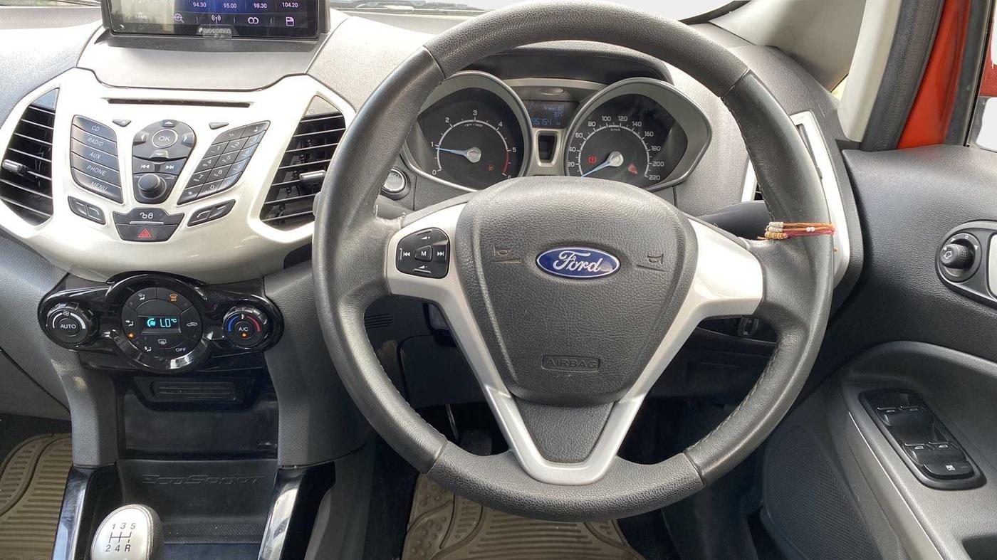 2017 Ford Ecosport TITANIUM 1.5L DIESEL, Diesel, Manual, 95,217 km, Steering Wheel Close Up