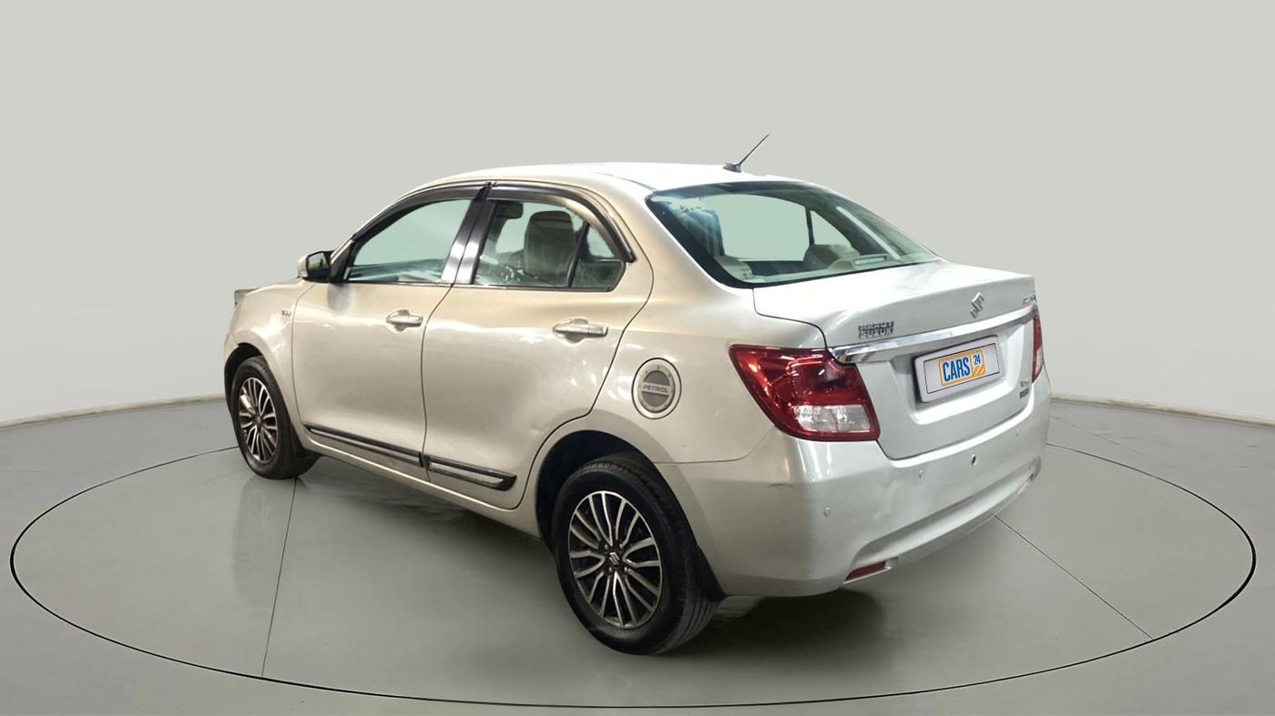 2017 Maruti Dzire VXI AMT, Petrol, Automatic, 54,659 km, Left Back Diagonal