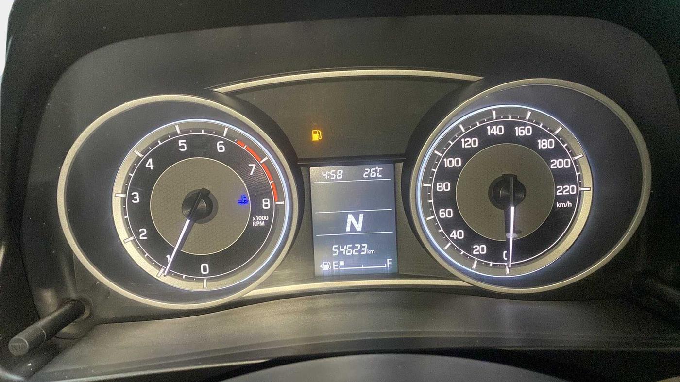 2017 Maruti Dzire VXI AMT, Petrol, Automatic, 54,659 km, Odometer Image
