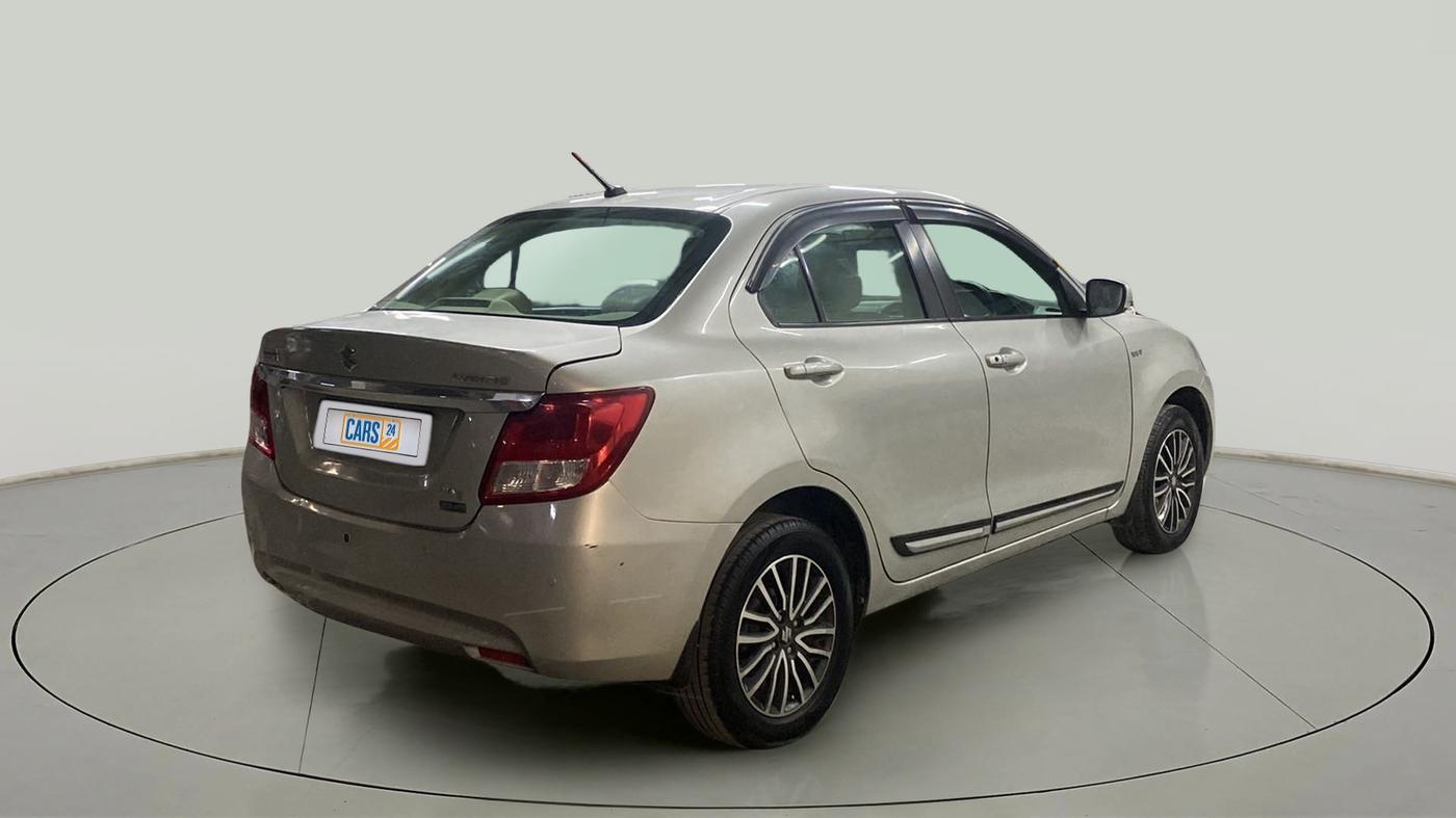 2017 Maruti Dzire VXI AMT, Petrol, Automatic, 54,659 km, Right Back Diagonal