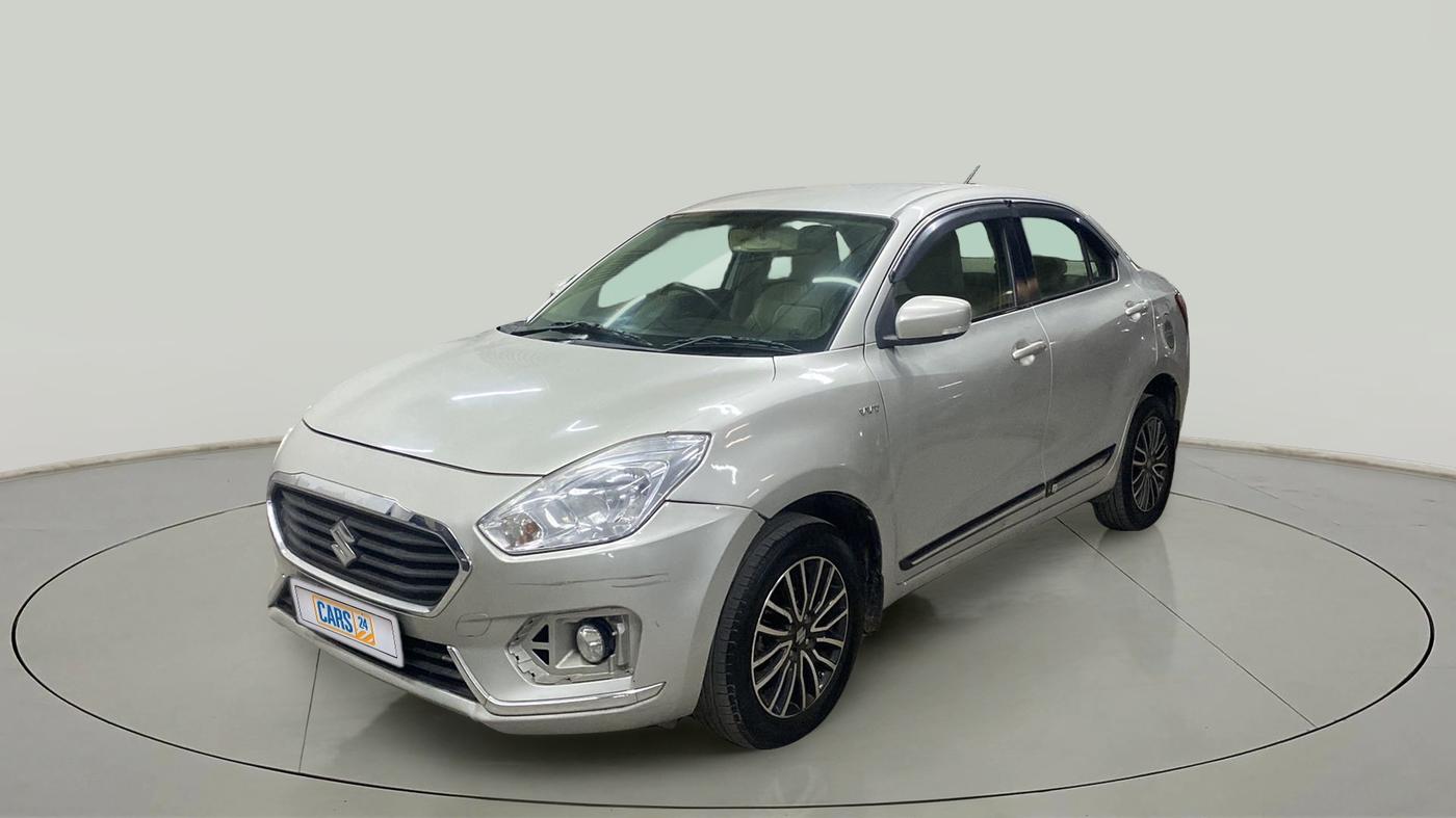 2017 Maruti Dzire VXI AMT, Petrol, Automatic, 54,659 km, Left Front Diagonal