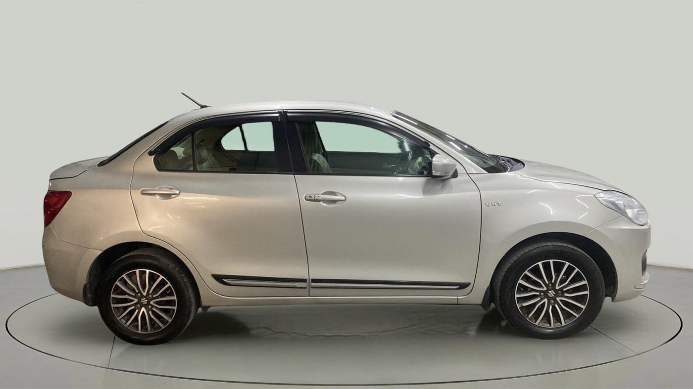 2017 Maruti Dzire VXI AMT, Petrol, Automatic, 54,659 km, Right Side View