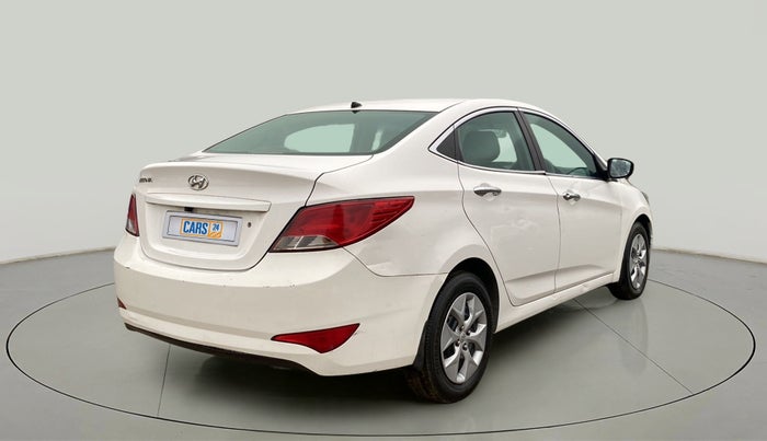 2016 Hyundai Verna FLUIDIC 4S 1.4 VTVT, Petrol, Manual, 58,781 km, Right Back Diagonal