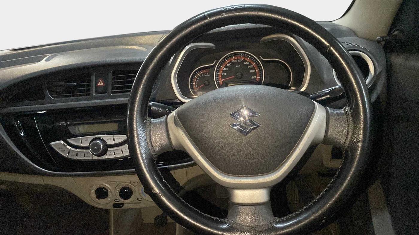 2015 Maruti Alto K10 VXI, Petrol, Manual, 53,832 km, Steering Wheel Close Up
