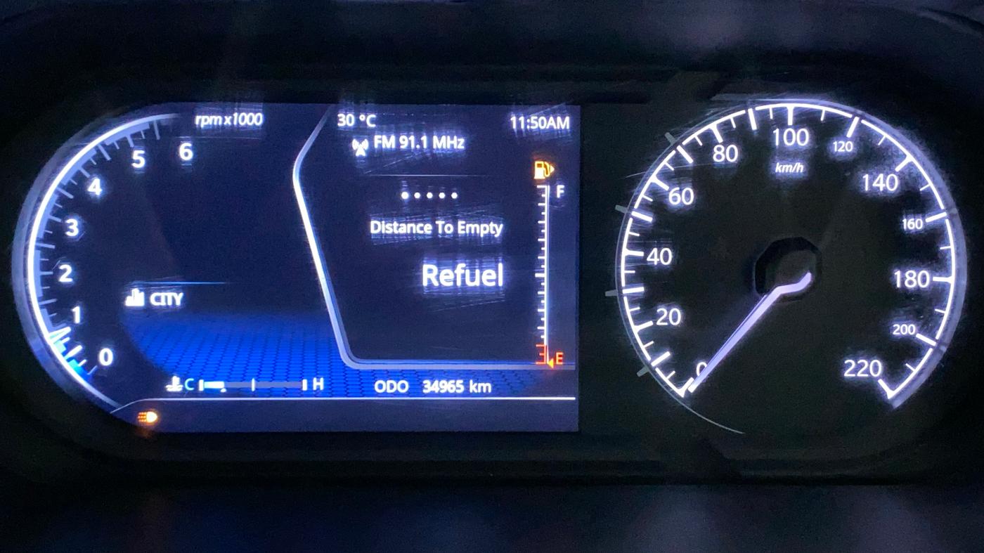 2019 Tata Harrier XZ 2.0L, Diesel, Manual, 35,215 km, Odometer Image
