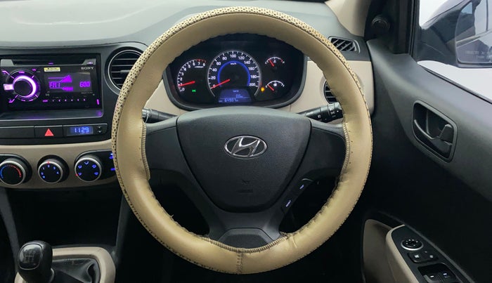 2016 Hyundai Grand i10 MAGNA 1.2 KAPPA VTVT, Petrol, Manual, 64,906 km, Steering Wheel Close Up