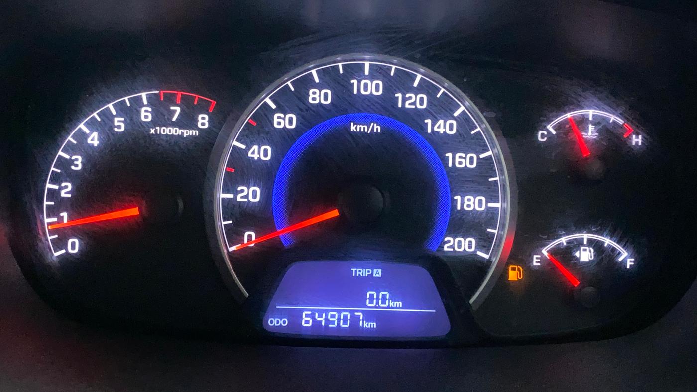 2016 Hyundai Grand i10 MAGNA 1.2 KAPPA VTVT, Petrol, Manual, 64,906 km, Odometer Image