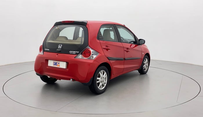 2012 Honda Brio V MT, Petrol, Manual, 83,598 km, Right Back Diagonal