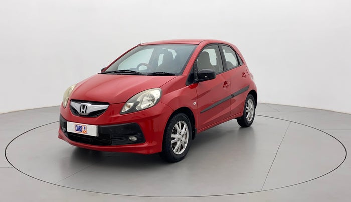 2012 Honda Brio V MT, Petrol, Manual, 83,598 km, Left Front Diagonal
