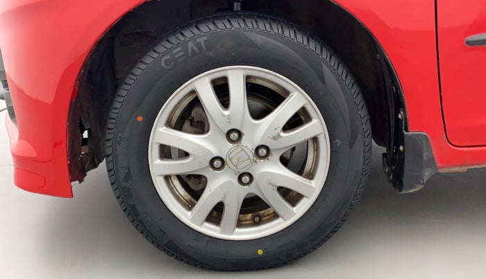 2012 Honda Brio V MT, Petrol, Manual, 83,598 km, Left Front Wheel