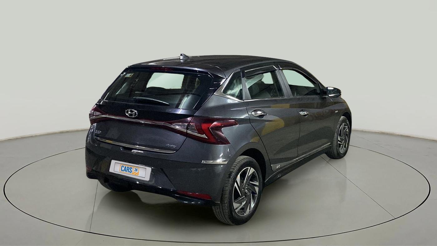 2022 Hyundai NEW I20 ASTA (O) 1.0 TURBO GDI DCT, Petrol, Automatic, 5,577 km, Right Back Diagonal