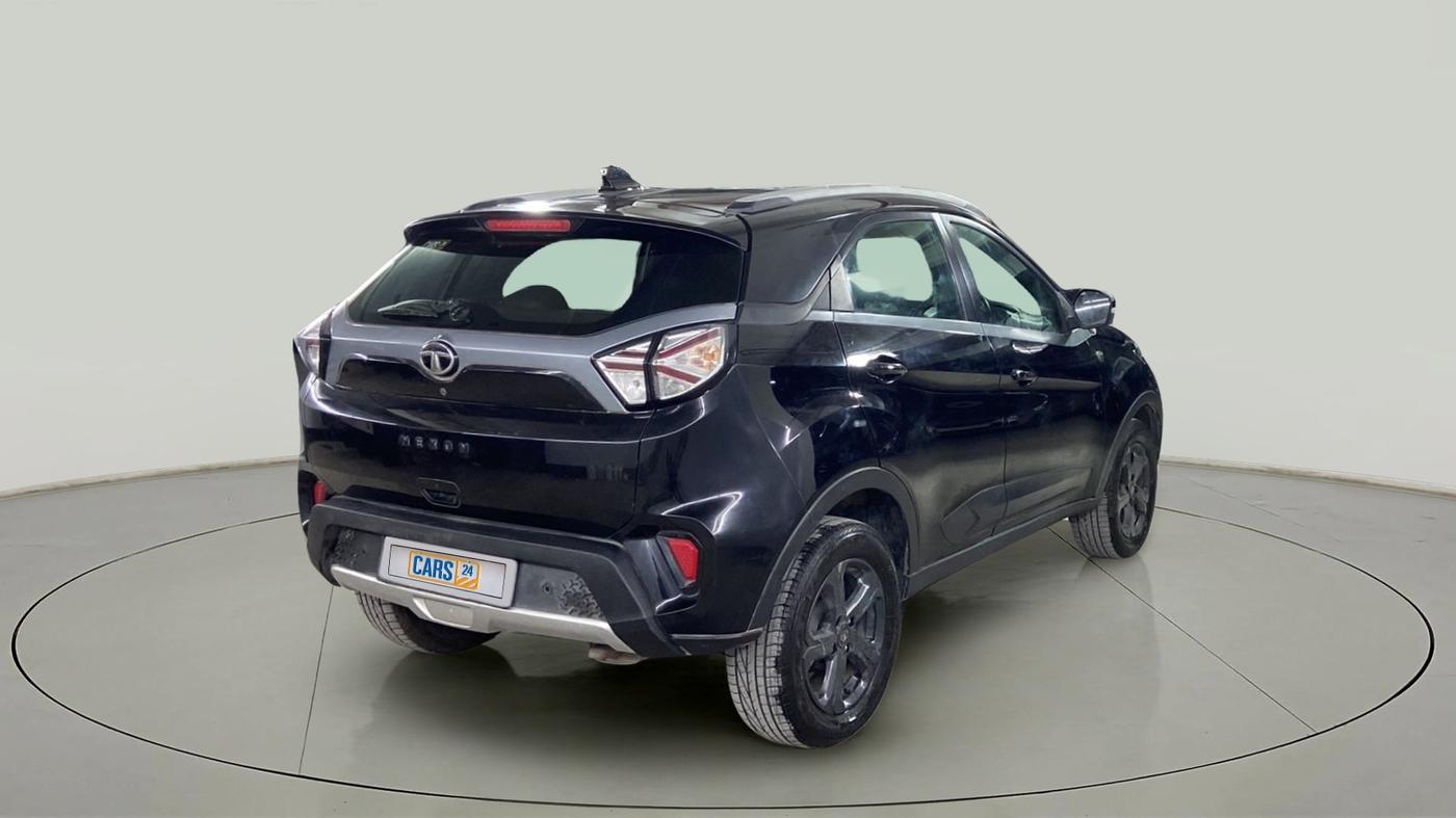 2021 Tata NEXON XZ PLUS (O) PETROL DARK EDITION, Petrol, Manual, 50 km, Right Back Diagonal