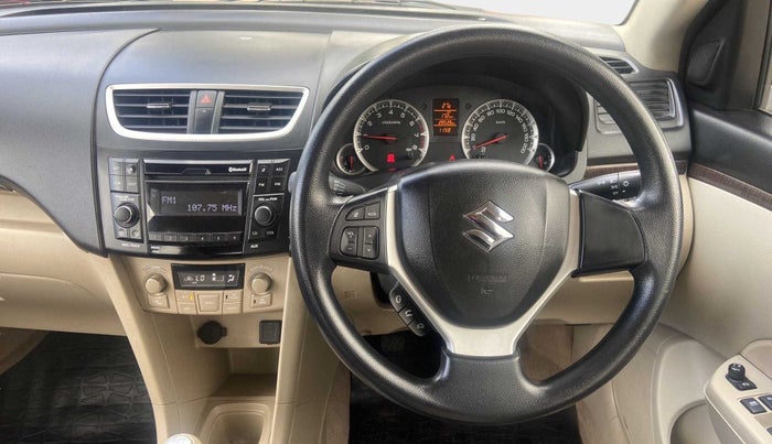 2016 Maruti Swift Dzire ZXI, Petrol, Manual, 28,538 km, Steering Wheel Close Up