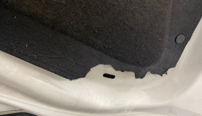 2020 Tata Tiago XE PETROL, Petrol, Manual, 40,531 km, Bonnet (hood) - Insulation cover has minor damage
