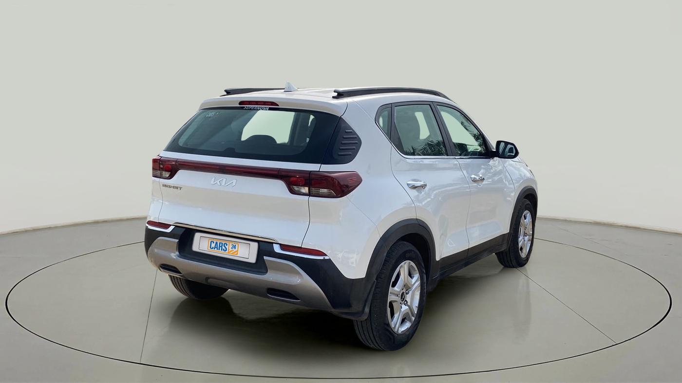 2021 KIA SONET HTK PLUS 1.2, Petrol, Manual, 10,471 km, Right Back Diagonal