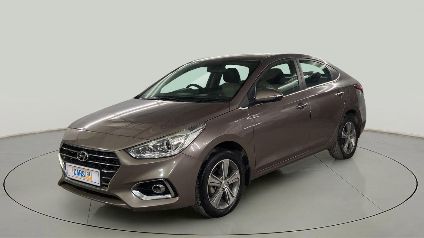 2019 Hyundai Verna 1.6 VTVT SX O, Petrol, Manual, 14,598 km, Left Front Diagonal
