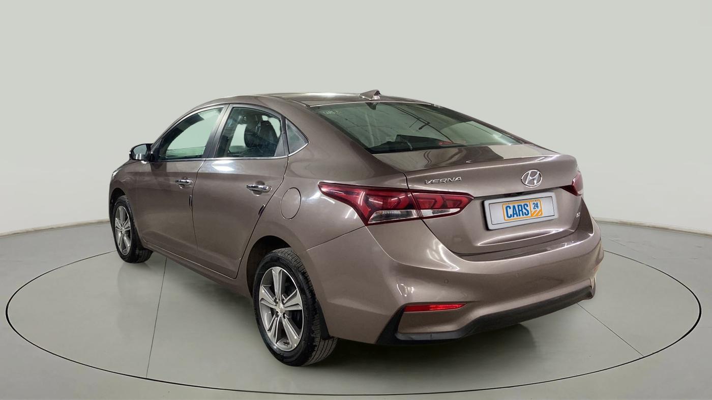 2019 Hyundai Verna 1.6 VTVT SX O, Petrol, Manual, 14,598 km, Left Back Diagonal