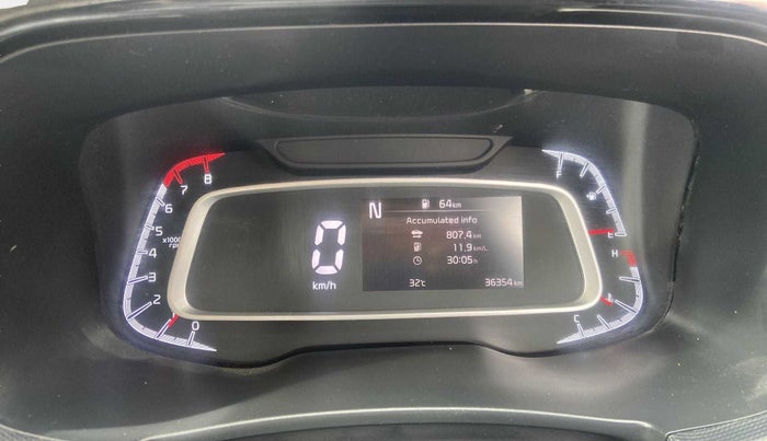 2021 KIA SONET HTX PLUS 1.0 IMT, Petrol, Manual, 36,352 km, Odometer Image