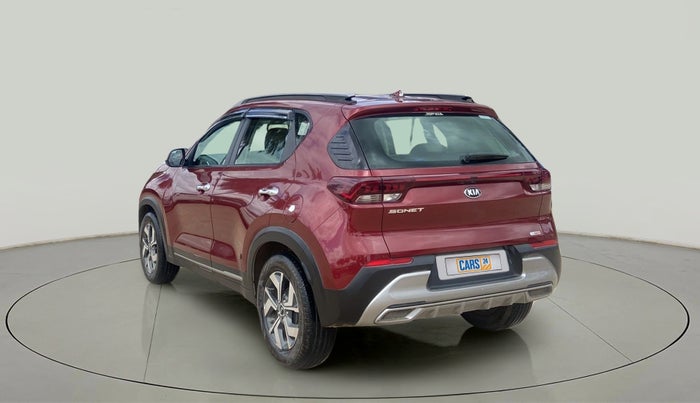 2021 KIA SONET HTX PLUS 1.0 IMT, Petrol, Manual, 36,352 km, Left Back Diagonal