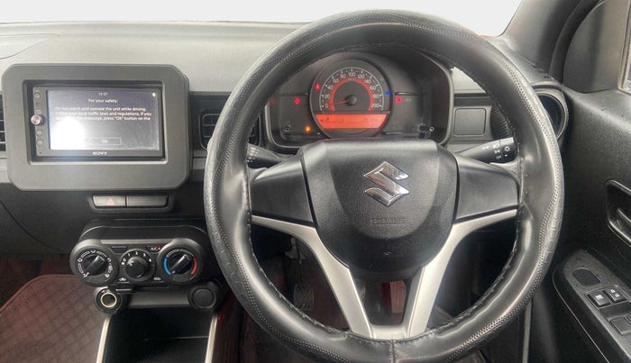 2017 Maruti IGNIS SIGMA 1.2, Petrol, Manual, 25,133 km, Steering Wheel Close Up