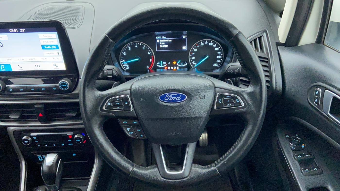 2019 Ford Ecosport 1.5 TITANIUM PLUS TI VCT AT, Petrol, Automatic, 10,588 km, Steering Wheel Close-up