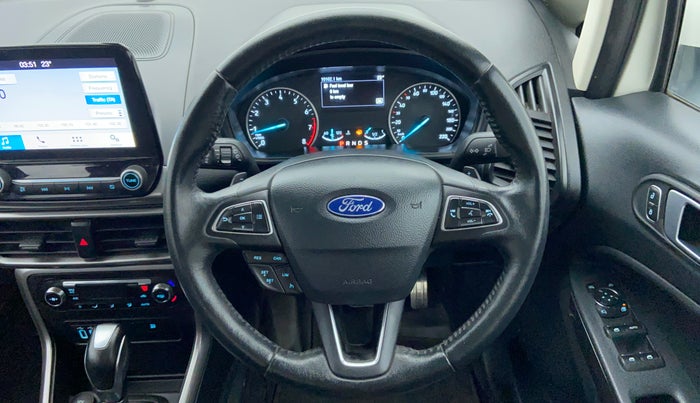 2019 Ford Ecosport 1.5 TITANIUM PLUS TI VCT AT, Petrol, Automatic, 10,588 km, Steering Wheel Close-up