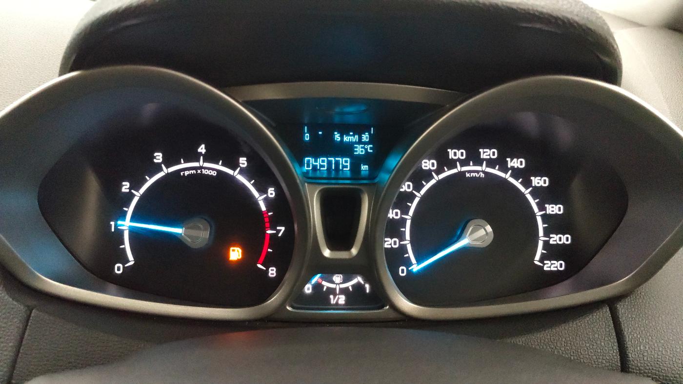 2014 Ford Ecosport TITANIUM 1.0L ECOBOOST, Petrol, Manual, 49,755 km, Odometer Image
