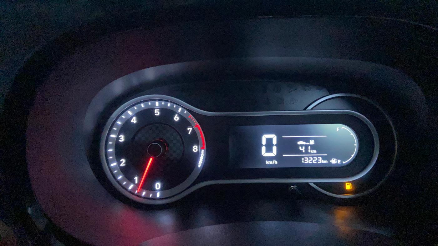 2021 Hyundai AURA SX 1.2, Petrol, Manual, 13,258 km, Odometer Image